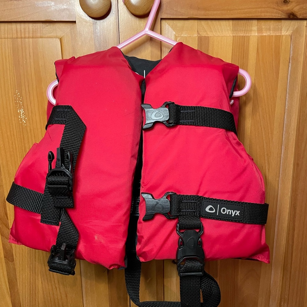 Onyx Red Life Jacket